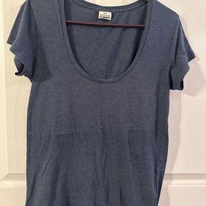 VINTAGE PINK Victoria's Secret Navy Short Sleeve Tee Y2K